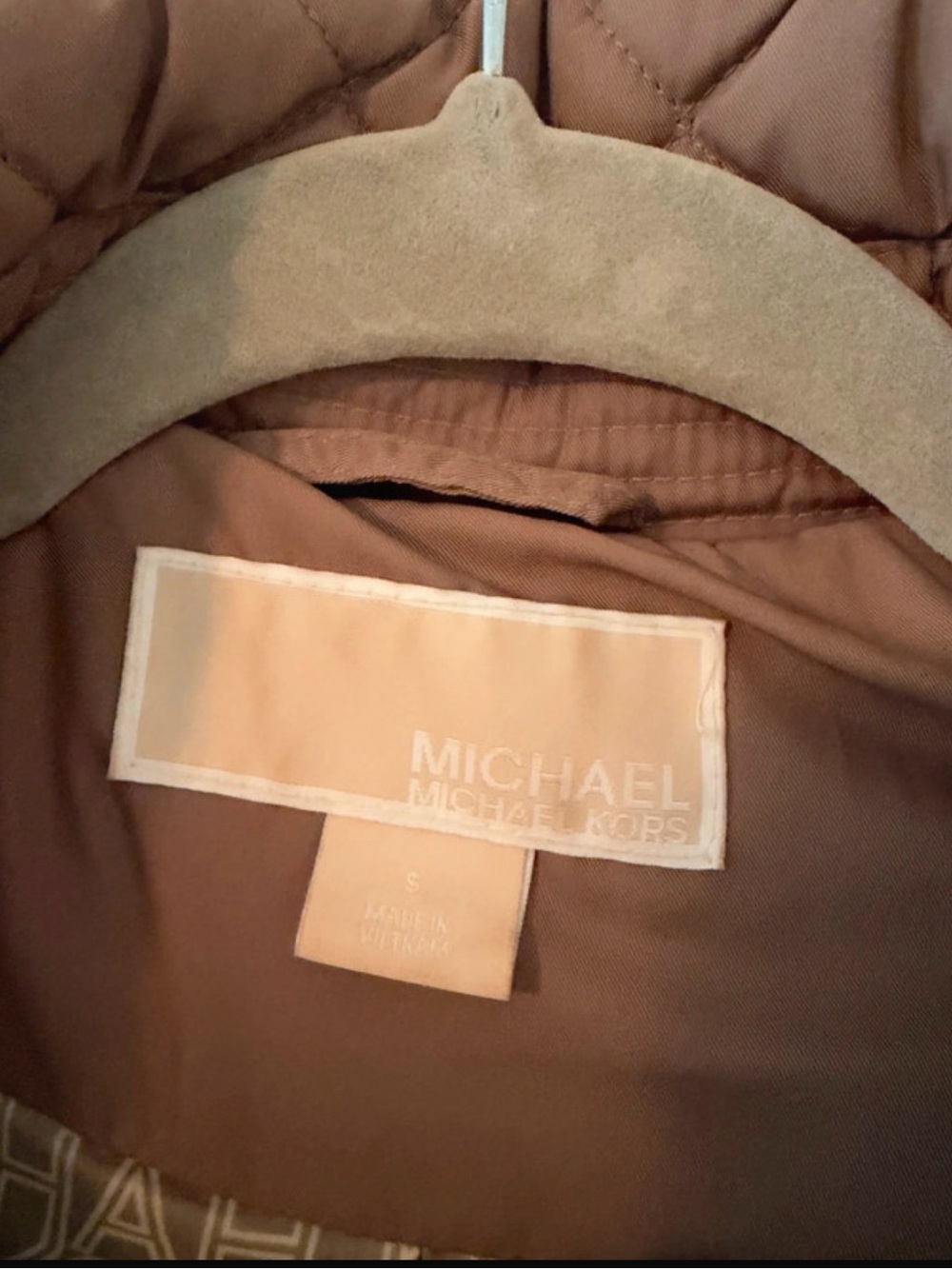 Michael Kors Women’s Quilted Coat - Picture 6 of 6